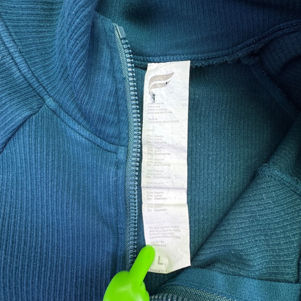 Fabletics Jacket Women's Large Light Weight Athle… - image 2